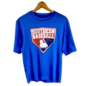 A4 Southern Baseball Custom Graphic Cooling Performance Jersey #45 Crew T-Shirt